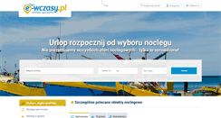 Desktop Screenshot of e-wczasy.pl